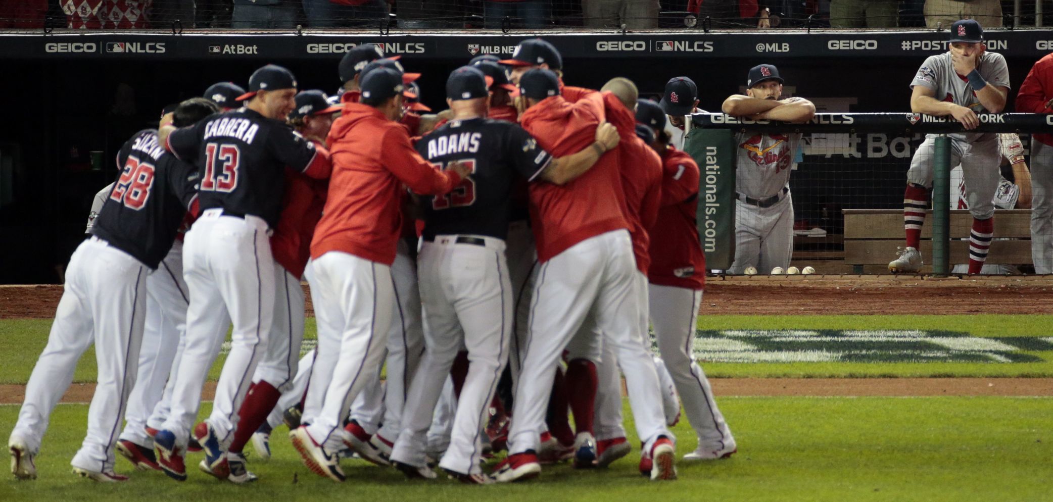 Cardinals on the brink of elimination from the National League Championship Series in Washington